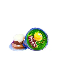 New Product Milk White Chocolate Jam Mini Chocolate Star Cup With Egg Crispy Biscuit For Sale