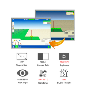 12.1 "1024*768 LCD Panel p1210xgf1ma00 siêu độ sáng cao hiển thị nông nghiệp Navigation Màn <span class=keywords><strong>h</strong></span>ình 12.1 inch LCD module - Product Image 1