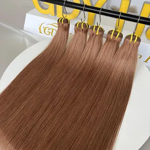 GDY Brazilian Straight Hair 100% Unprocessed Virgin Brazilian Hair Silk colour #35 Straight Human Hair Bundles