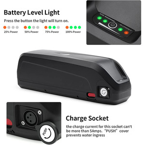Meistverkaufter Charmrider Hailong Max Unterrohr 36V 48V 52V Semi-solid State LiFePO4 2600-3300mAh E-Bike Akku für Elektrofahrräder - Product Image 3