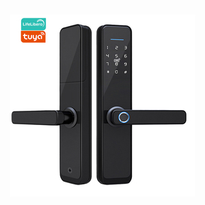 Lifelibero Tuya Zigbee 5050 NFC Smart Home Hotel <strong>Door</strong> Lock System <strong>Electric</strong> Keyless Fingerprint Password Code Card Smart Lock - Product Image 1