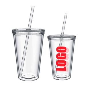Glitter Double Wall Acrylic Tumbler with Lid & Straw, BPA-Free Insulated <b>Plastic</b> <b>Cup</b>, 16oz Colorful Sparkle <b>Drinking</b> <b>Cup</b> - Product Image 4