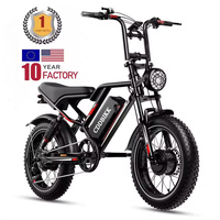 Vélos électriques longue portée à moteur simple ou double, modèle S8, batterie intégrée, cadre en alliage d'aluminium, populaires aux États-Unis et en Europe, DIY