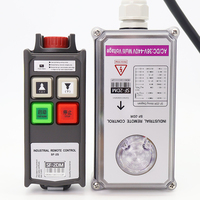 Control Remoto Universal Inalámbrico Industrial para Grúa, Mini, 2 Botones, de Una Sola Velocidad, Resistente al Agua