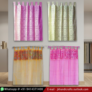 Tissu d'organza Brodé Rideau de Fenêtre - Product Image 4
