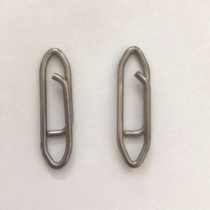 1000 pièces en acier inoxydable pince de vitesse changement rapide pêche puissance s'enclenche eau douce et eau salée émerillons et matériel - Product Image 1