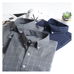 Tuta italiana all'ingrosso YX2742 tessuto Oxford 165gsm <span class=keywords><strong>21S</strong></span> pettinato 100 cotone vestito per gli uomini - Product Image 6