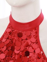 Costume de danse contemporaine pour femmes Costume de danse sexy Training Dancewear Retro 70s Disco Stage Performance Stage Dance Wear