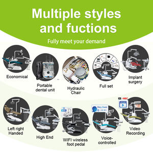 Set completo di alta qualità di trattamento ha condotto la luce di lusso sedia dentale attrezzature dentali - Product Image 5