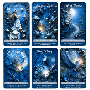 Jeu de cartes Oracle Sorcière personnalisé en gros, 54 cartes, en papier écologique, cartes de tarot, jeu de cartes de guidance spirituelle sur le thème de la nature et de la forêt, OEM ODM - Product Image 1