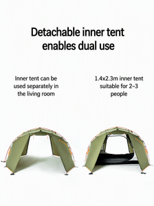 Tenda BLACKDEER Dua Orang Serbaguna untuk Berkemah di Luar Ruangan, <span class=keywords><strong>Set</strong></span> Lengkap Peralatan Berkemah, Tenda Anti Hujan untuk Menginap - Product Image 6