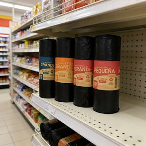 Sac poubelle en plastique personnalisé Kangle, résistant, anti-fuite, pour la maison et la cuisine - Product Image 2