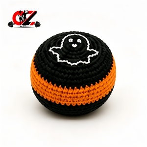CZFIT Footbag Sack, un Juguete para Juegos al Aire Libre en el Campus, es un Balón de Fútbol Tejido a Mano, Lleno de Partículas y Resistente al Desgaste - Product Image 3