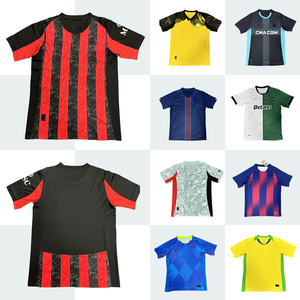 Venta al por Mayor de Nuevas Camisetas de Fútbol <span class=keywords><strong>del</strong></span> Milán 25-26 y Conjuntos Deportivos de Fútbol Italianos de Primera Línea para Hombre, Traje Deportivo de Fútbol - Product Image 1