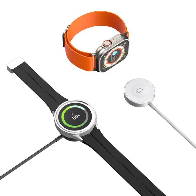 Fast Smart Watch Charger Cable Portable Magnetic Wireless Charger with Multi-Function Integrated for Apple Watch