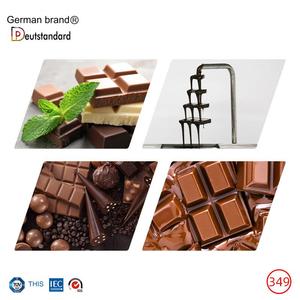 Machine à tempérer et à faire fondre le <span class=keywords><strong>chocolat</strong></span> automatique à 3 cuves, haute productivité, 5,5 L/7 L, sur roues, pour l'industrie agroalimentaire - Product Image 3