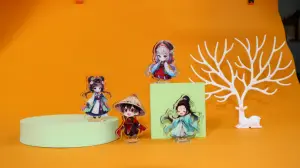 Personalizzato Anime in plastica Standee cartone animato in acrilico figurina modello Standby regali di gioco per i fan regalo di compleanno