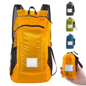 定制防水折叠包超轻户外运动旅行徒步旅行背包折叠背包带标志