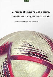 <span class=keywords><strong>Ballon</strong></span> <span class=keywords><strong>de</strong></span> football <span class=keywords><strong>de</strong></span> <span class=keywords><strong>taille</strong></span> officielle 5, cousu à la machine, en PU thermocollé, pour les sports <span class=keywords><strong>de</strong></span> plein air, les compétitions et les jeux - Product Image 2