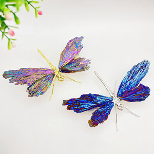 Joyería americana Chapado en turmalina negra natural con técnica tallada Color Crystal Aura Black Tourmaline <span class=keywords><strong>Dragon</strong></span> <span class=keywords><strong>Fly</strong></span> - Product Image 2