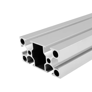 Profilé industriel en <span class=keywords><strong>aluminium</strong></span>, norme nationale 4080L, <span class=keywords><strong>assemblage</strong></span> de support de cadre en alliage <span class=keywords><strong>d</strong></span>'<span class=keywords><strong>aluminium</strong></span> noir, <span class=keywords><strong>tube</strong></span> carré - Product Image 3