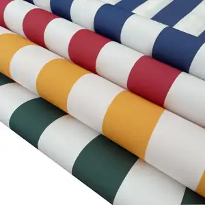 Water resistant yarn dyed 100% polyester oxford bag fabric