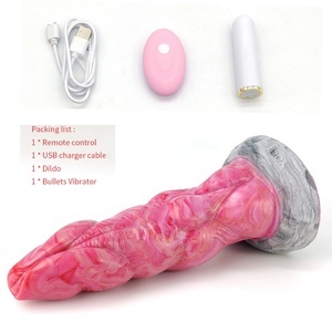 Nuevo Vibrador de Silicona Líquida de Color FAAK 2022, Juguete Sexual, Dildo con Forma de Animal, Tapón Anal, Juguete Sexual para Mujeres y Hombres, Masajeador - Product Image 5