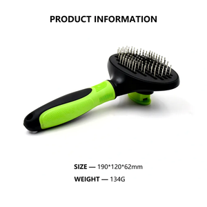 Peigne à poils longs pour <span class=keywords><strong>chat</strong></span> - Nettoyage automatique - Facile à utiliser - Outil de toilettage à aiguilles douces pour chats à poils longs (Ragdoll/<span class=keywords><strong>Persan</strong></span>) - Product Image 2