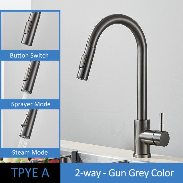 Gun gray straight mouth (excluding water inlet pipe)