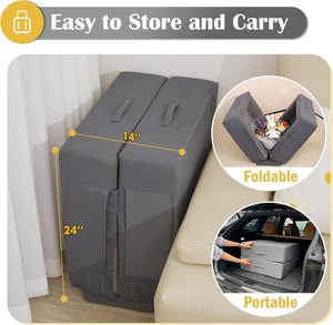 Cama de Espuma Plegable y Portátil para Niños de 1 a 6 Años, con Funda Lavable, Compacta para Viajes y Uso en el Hogar, de Fábrica OEM - Product Image 5