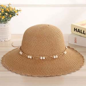 New Creative Warp Knitting Natural Grass <b>Summer</b> <b>Straw</b> <b>Hat</b> with Breathable Comfort for Women-Beach Outdoor Sports & Casual Use - Product Image 4