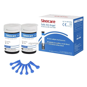 <span class=keywords><strong>Tiras</strong></span> Reactivas de Glucosa en Sangre Safe AQ Angel <span class=keywords><strong>Sinocare</strong></span>, <span class=keywords><strong>Tiras</strong></span> Reactivas para Diabéticos, <span class=keywords><strong>Tiras</strong></span> Reactivas para Glucómetro - Product Image 1