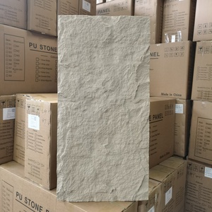 Grande dalle 1200*600mm en pierre de culture PU, panneau mural 3D texturé en polyuréthane imitation roche <span class=keywords><strong>pour</strong></span> la <span class=keywords><strong>d</strong></span>écoration de devanture de magasin - Product Image 3
