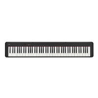 Casios CDP-S110BK Digital Piano, 88-Key Weighted Keyboard, Electronic Piano for Beginners, Kids, Adults and Music Examinations