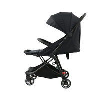 Vente en gros Poussette bébé compacte et légère 2-en-1 Buggy pliable et facile Certification EN ASTM pour les voyages en avion Tissu fabriqué
