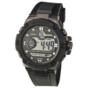 Đồng hồ thể thao unisex LASIKA W-H9049 kiểu dáng thời trang, màn hình <span class=keywords><strong>LED</strong></span> kỹ thuật số, mặt oval 50mm, chất liệu nhựa, chống nước, có chức năng báo thức, la bàn, đồng hồ bấm giờ, nhiều màu sắc, món quà lý tưởng. - Product Image 5