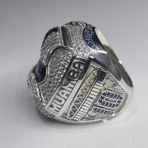 Anillo Conmemorativo del Campeonato de la Copa Grey <span class=keywords><strong>2022</strong></span> de los Argonautas de Toronto, Elegante, Chapado en Plata de Ley con Incrustaciones de Cobre, Joyería de Calidad, Regalo - Product Image 5