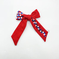 Barrette pour cheveux d'été pour filles avec broderie de coquillages et nœud orné de paillettes, style doux, accessoire pour cheveux en tissu