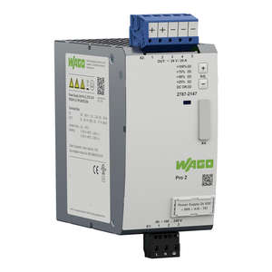 อินเทอร์เฟซแหล่งจ่ายไฟอิเล็กทรอนิกส์สำหรับ wagos 2787-2147 24VDC แรงดันเอาท์พุท20A กระแสไฟขาออก topboost + PowerBoost - Product Image 1