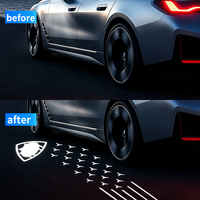 Projecteur laser de bienvenue pour rétroviseur de Mercedes-Benz Classe E W214 W223, lampe d'ambiance pour portière de voiture