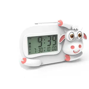 Digital Recording Alarm Clock For Kids With Backlight Wake Up Light Sleeptrainer