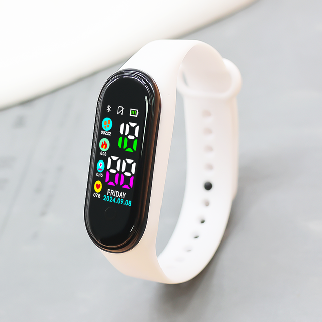 2026 Wholesale Kids LED Watch Digital Sports Watch Girls Boys Girl Women Men Waterproof Bracelet Electronic Watch