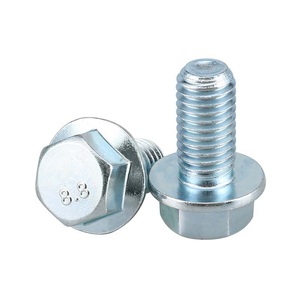 Tornillo de Brida Galvanizado de Alta Resistencia Yining, Grado 8.8, Rosca Completa y Media Rosca, Grado 10.9, Dentado - Product Image 2