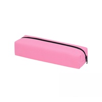 Étui à crayons personnalisé X57 avec logo, couleur unie, grande capacité, joli et mignon, pour filles, école