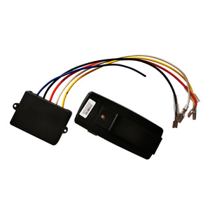 Interrupteur de treuil électrique noir, télécommande radio pour ancre, pièce de rechange en plastique pour matériel marin de bateau - Product Image 1