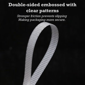 <span class=keywords><strong>Bande</strong></span> de cerclage en polypropylène (PP) de haute qualité, rouleau de 12 mm x 0,8 mm, sangle d'emballage en plastique colorée pour la sécurisation des palettes et des cartons - Product Image 3