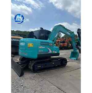 מקורי משומש <span class=keywords><strong>kobelco</strong></span> sk75 7.5טון מיני מחפר עבור בניית משק בית שידור תעשייתי עם מנוע הכמון - Product Image 1