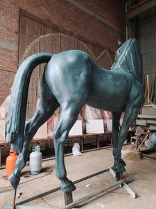 Sculture d'<span class=keywords><strong>Arte</strong></span> Vintage Personalizzate, Sculture di Cavalli in Bronzo per Esterni, Oggetti Decorativi in Rame - Product Image 2