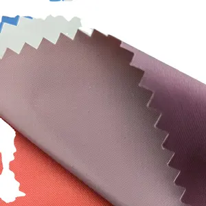 Impermeabile poncho grembiule tenda 190T poliestere taffetà tessuti rivestiti in PVC