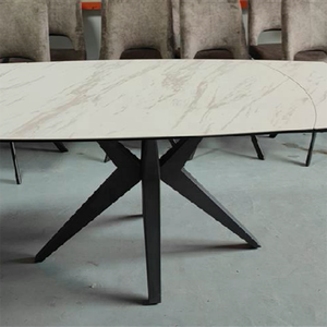 Ensemble de salle <span class=keywords><strong>à</strong></span> <span class=keywords><strong>manger</strong></span>, chaise de salle <span class=keywords><strong>à</strong></span> <span class=keywords><strong>manger</strong></span>, <span class=keywords><strong>table</strong></span> <span class=keywords><strong>à</strong></span> <span class=keywords><strong>manger</strong></span> en <span class=keywords><strong>verre</strong></span> <span class=keywords><strong>trempé</strong></span> de haute qualité, <span class=keywords><strong>table</strong></span> <span class=keywords><strong>à</strong></span> <span class=keywords><strong>manger</strong></span> en <span class=keywords><strong>verre</strong></span> de restaurant et style nordique moderne en métal, personnalisable - Product Image 3